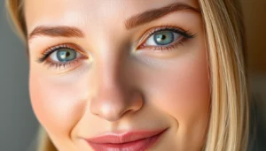 Professional Oberlidstraffung Zürich consultation showing a patient with refreshed, youthful eyelids for a natural look.