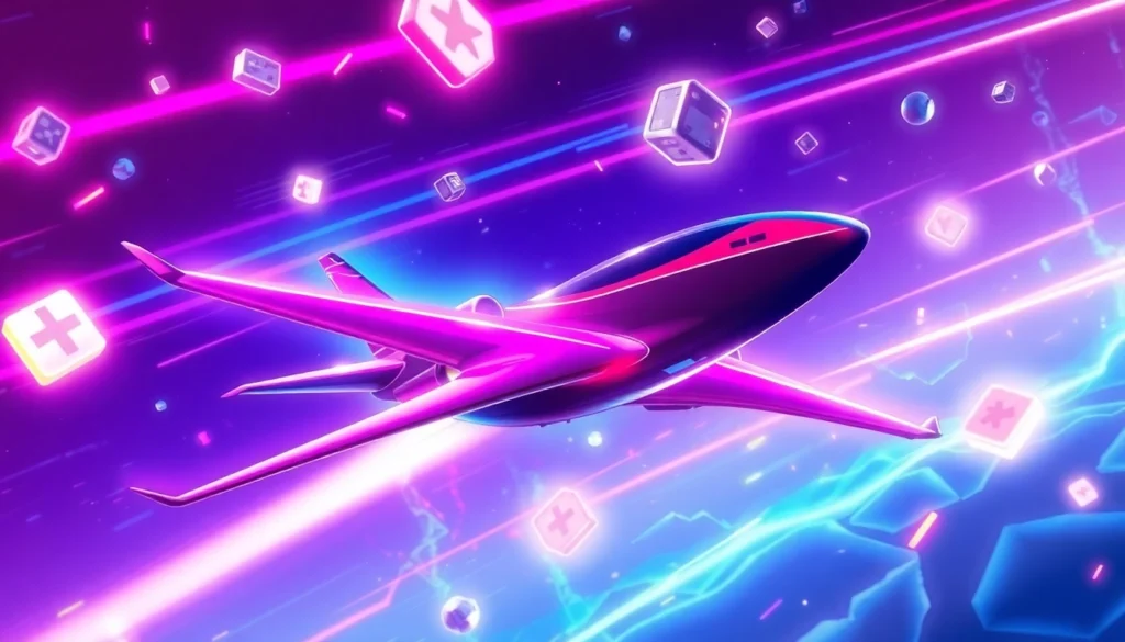 The Aviator Game Login screen showing a stylish aircraft, betting interface, and vibrant graphics inviting users to start playing.