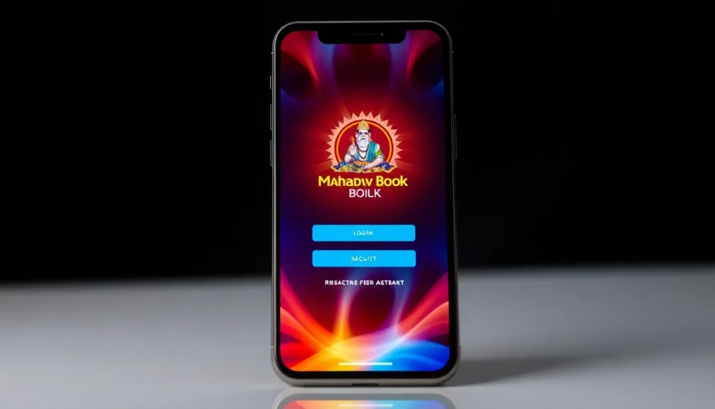 Step-by-step Mahadev book login process displayed on a smartphone screen, highlighting quick access and secure betting features in an easy-to-understand layout.