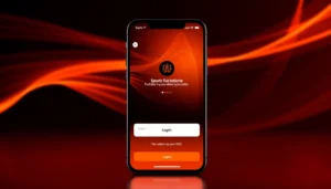 Fairplay login screen with user ID and password fields displayed on a sleek mobile device, highlighting ease of use and security features for Indian sports bettors.