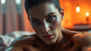 High-quality NSFW AI generated scene showcasing hyper-realistic details, emotional expression, and immersive textures for adult digital art.