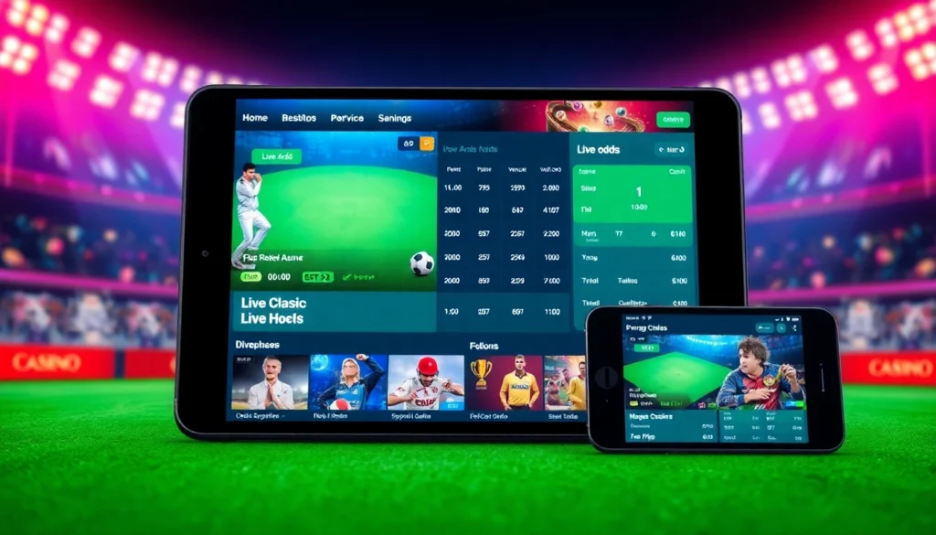 This image showcases Cricbet99 com as a trusted online betting platform with live sports and